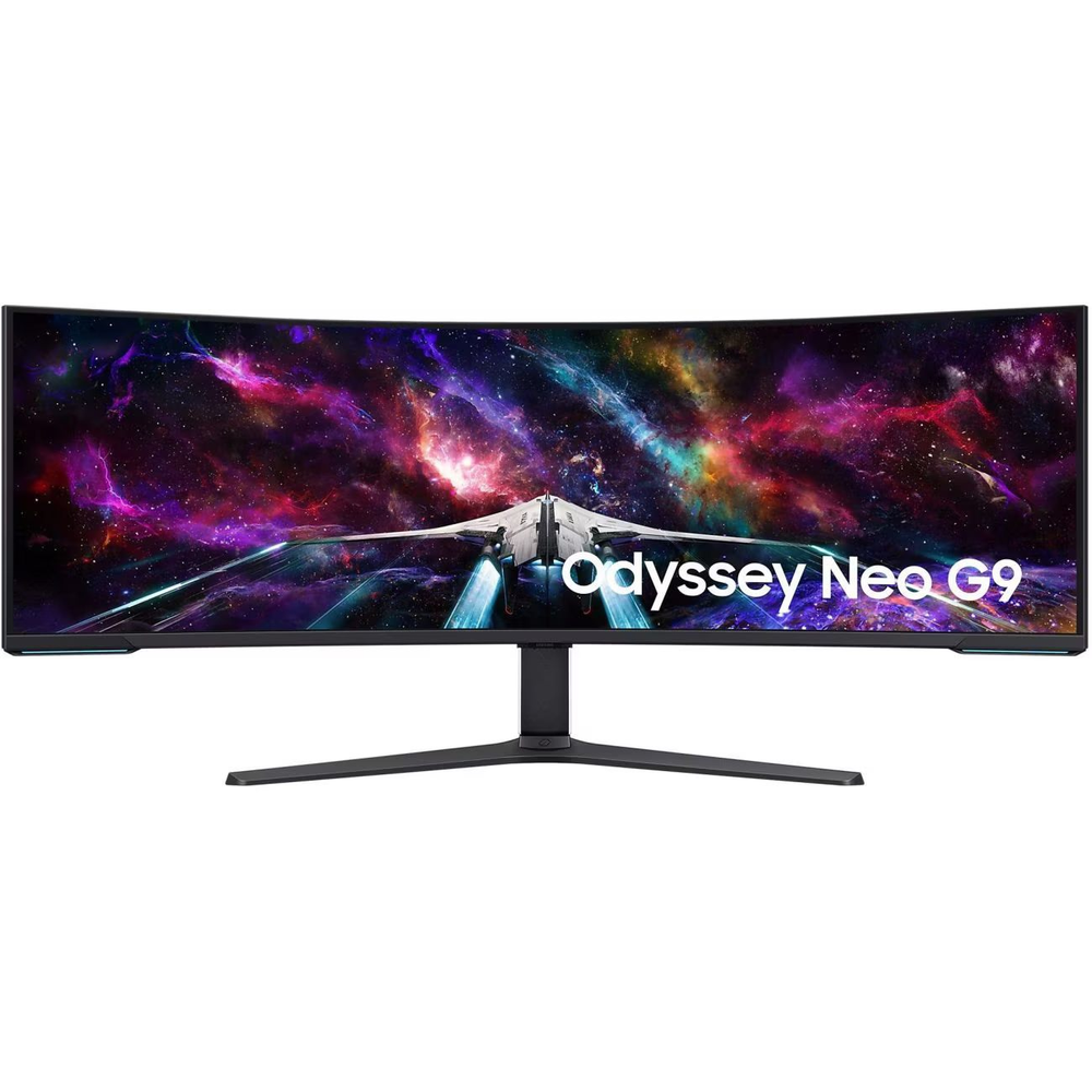 Монитор игровой Samsung Odyssey Neo G9 G95NC S57CG952NI 57"/VA/7680x2160/240Гц/белый широкоформатный изогнутый